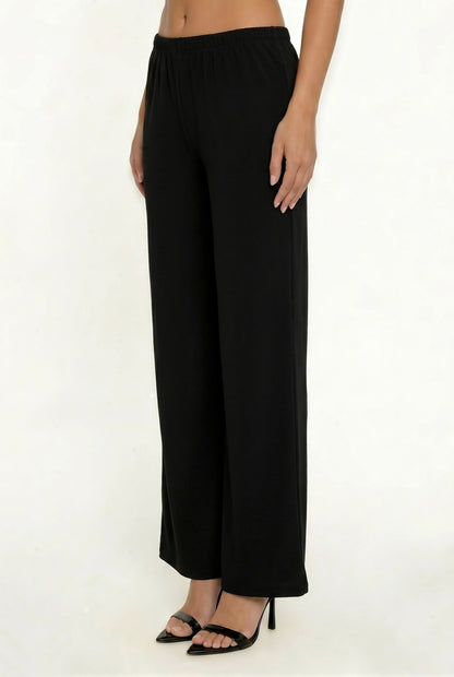 Pantalón de Punto color Negro - HMP41091 - vista 2